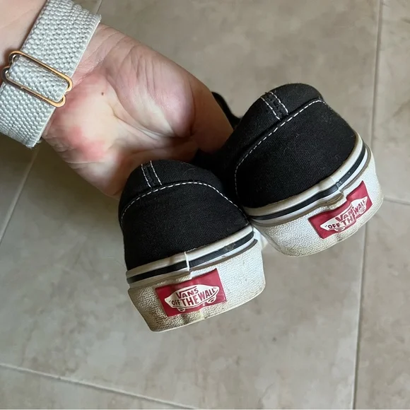 Vans Black Slip-On Shoes - Picture 5 of 7